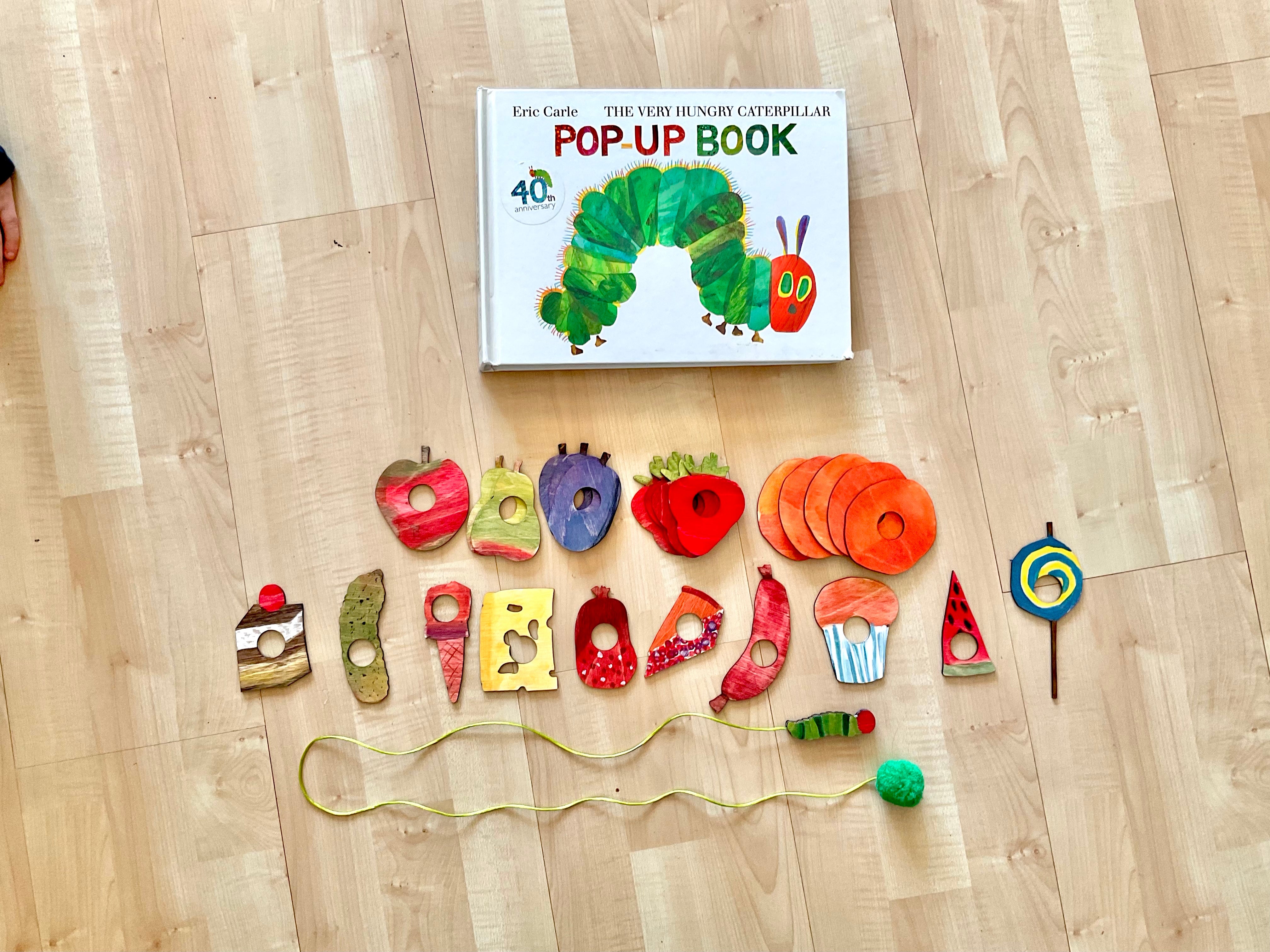 The Very Hungry Caterpillar Stringing Game
